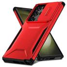 For Samsung Galaxy S23 Ultra 5G Sliding Camshield Phone Case(Red) - 2