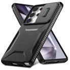 For Samsung Galaxy S25 Ultra 5G Sliding Camshield Phone Case(Black) - 2