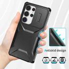 For Samsung Galaxy S25 Ultra 5G Sliding Camshield Phone Case(Black) - 3