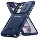 For Samsung Galaxy S25 Ultra 5G Sliding Camshield Phone Case(Blue) - 2