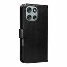 For Motorola Moto G56 5G Tree & Cat Embossed Pattern Flip Leather Phone Case(Black) - 3