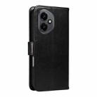 For Honor 400 Global 156.5mm Tree & Cat Embossed Pattern Flip Leather Phone Case(Black) - 3