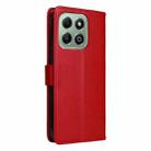 For For Honor X6c / X6b / X6a / X5b Tree & Cat Embossed Pattern Flip Leather Phone Case(Red) - 3