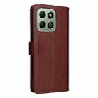 For For Honor X6c / X6b / X6a / X5b Tree & Cat Embossed Pattern Flip Leather Phone Case(Coffee) - 3