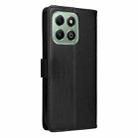 For For Honor X6c / X6b / X6a / X5b Tree & Cat Embossed Pattern Flip Leather Phone Case(Black) - 3
