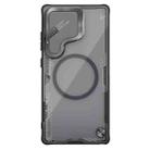 For Samsung Galaxy S25 Ultra 5G NILLKIN Ice Air Prop Series MagSafe Magnetic Cover Version Phone Case(Black) - 1