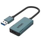 Onten US331 USB Video Capture Card, Length:1.3m(Green) - 1