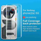 For Nothing phone 2a 5G 2pcs imak Curved Hydrogel Film Pnone Back Protector - 2