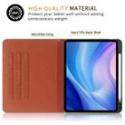 For iPad Air 11 2024 / Pro 11 2022 Front Stand Smart TPU Leather Tablet Case(Brown) - 3