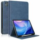 For iPad Air 13 2024 Front Stand Smart TPU Leather Tablet Case(Dark Blue) - 1