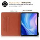 For iPad Pro 11 2024 Front Stand Smart TPU Leather Tablet Case(Brown) - 3