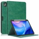 For iPad Pro 11 2024 Front Stand Smart TPU Leather Tablet Case(Green) - 1