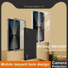 For Sony Xperia 1 VI imak Shockproof Airbag TPU Phone Case(Transparent Black) - 2