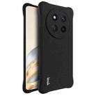 For Honor Magic7 Lite imak Shockproof Airbag TPU Phone Case(Matte Black) - 1