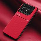 For Infinix GT 20 Pro Classic Tilt Strip Grain Magnetic Shockproof PC + TPU Phone Case(Red) - 1