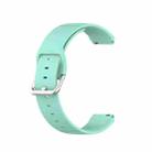 For Xiaomi Haylou Smart Watch LS01 / Smart Watch 2 LS02 Silicone Watch Band, Size: 19mm(Teal) - 3