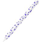 For Apple Pencil USB-C Cow Pattern Stylus Silicone Protective Cover(Purple) - 1