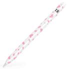 For Apple Pencil 1 Cow Pattern Stylus Silicone Protective Cover(Pink) - 1