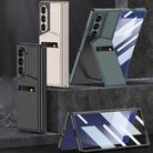For Samsung Galaxy Z Fold7 5G GKK Integrated Rotor Bracket Recessed Card Bag Phone Case(Titanium Grey) - 2