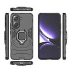 For Redmi Turbo 4 5G Magnetic Ring Holder PC + TPU Phone Case(Black) - 3