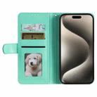 For Xiaomi Redmi 13 4G Simple 6-Card Wallet Leather Phone Case(Green) - 3