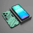 For Xiaomi Redmi 13 4G Punk Armor 2 in 1 PC + TPU Phone Case with Holder(Green) - 2