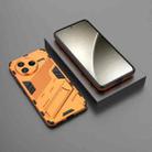 For Redmi K80 Punk Armor 2 in 1 PC + TPU Phone Case with Holder(Orange) - 2