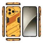 For Redmi K80 Punk Armor 2 in 1 PC + TPU Phone Case with Holder(Orange) - 3