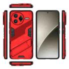 For Redmi K80 Pro Punk Armor 2 in 1 PC + TPU Phone Case with Holder(Red) - 3