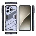 For Redmi K80 Pro Punk Armor 2 in 1 PC + TPU Phone Case with Holder(Grey) - 3