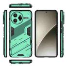 For Redmi K80 Pro Punk Armor 2 in 1 PC + TPU Phone Case with Holder(Green) - 3