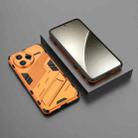 For Redmi K80 Pro Punk Armor 2 in 1 PC + TPU Phone Case with Holder(Orange) - 2