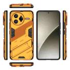 For Redmi K80 Pro Punk Armor 2 in 1 PC + TPU Phone Case with Holder(Orange) - 3