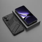 For Redmi Note Turbo 4 Punk Armor 2 in 1 PC + TPU Phone Case with Holder(Black) - 2