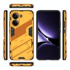 For Redmi Note Turbo 4 Punk Armor 2 in 1 PC + TPU Phone Case with Holder(Orange) - 3