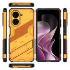 For Redmi A5 4G 171.1mm / Poco C71 Punk Armor 2 in 1 PC + TPU Phone Case with Holder(Orange) - 3