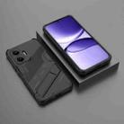 For Redmi Turbo 4 Pro Punk Armor 2 in 1 PC + TPU Phone Case with Holder(Black) - 2