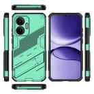For Redmi Turbo 4 Pro Punk Armor 2 in 1 PC + TPU Phone Case with Holder(Green) - 3