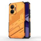 For Redmi Turbo 4 Pro Punk Armor 2 in 1 PC + TPU Phone Case with Holder(Orange) - 1