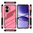 For Redmi Turbo 4 Pro Punk Armor 2 in 1 PC + TPU Phone Case with Holder(Light Red) - 3