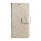 For Redmi Note 14 Pro 4G Totem Flower Embossed Leather Phone Case with Lanyard(Gold) - 2