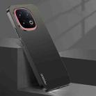 For vivo iQOO 13 Streamer Series Micro Frosted Metal Paint PC Phone Case(Black) - 1