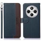 For Redmi 14C 4G KHAZNEH Litchi Texture Leather RFID Phone Case(Blue) - 1