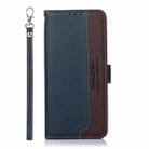 For Redmi Note 14 4G Global KHAZNEH Litchi Texture Leather RFID Phone Case(Blue) - 3