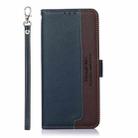 For Redmi Note 14S 4G KHAZNEH Litchi Texture Leather RFID Phone Case(Blue) - 3