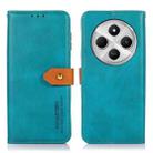 For Redmi 14 4G KHAZNEH Cowhide Texture Flip Leather Phone Case(Blue) - 1