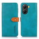 For Xiaomi Redmi Turbo 4 KHAZNEH Cowhide Texture Flip Leather Phone Case(Blue) - 1