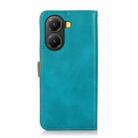 For Xiaomi Redmi Turbo 4 KHAZNEH Cowhide Texture Flip Leather Phone Case(Blue) - 3