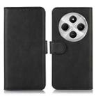 For Redmi 14C 4G Cow Texture Leather Phone Case(Black) - 1