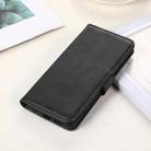 For Redmi Note 14 4G 164.84mm Cow Texture Leather Phone Case(Black) - 2